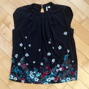 ELLE Womens Cap Sleeve Top